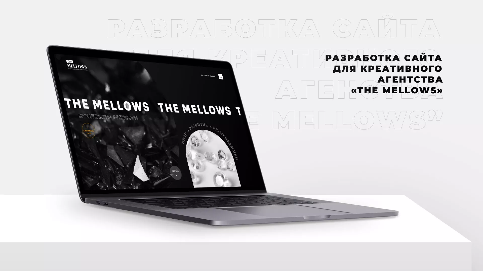 Разработка сайта креативного агентства «The Mellows» в Краснозаводске