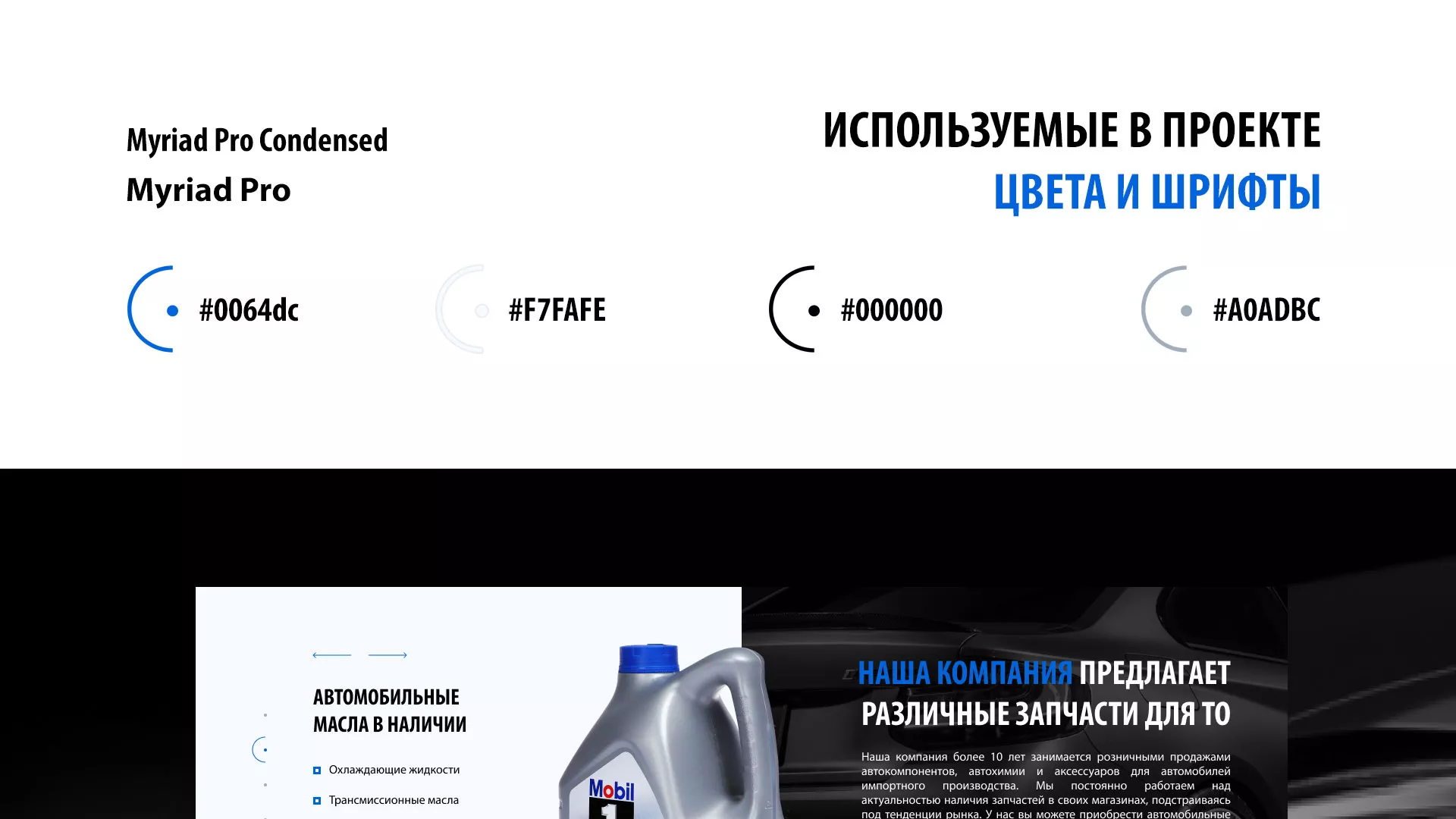 Разработка сайта магазина автозапчастей «М7» в Краснозаводске