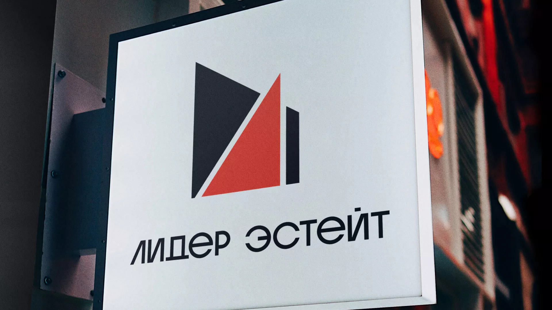 Сделали логотип для агентства недвижимости «Лидер Эстейт» в Краснозаводске
